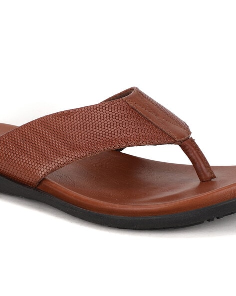 LIFE IS GOOD leather flip flops size 13 brown Dog vintage Mens £28.44 -  PicClick UK