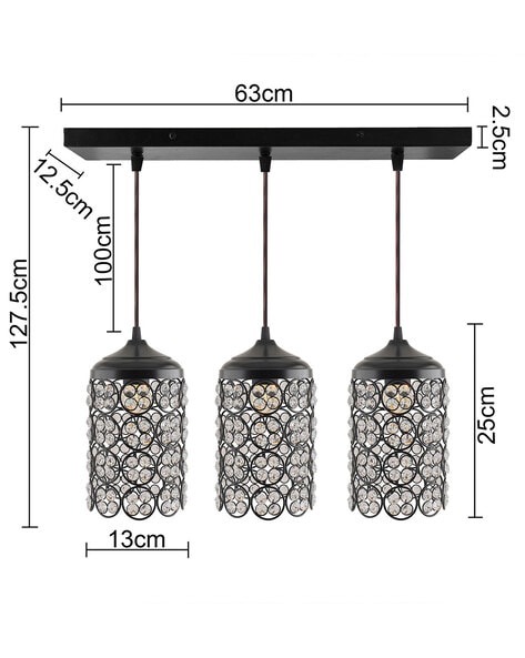 KARMIQI 12 inch Pendant Lights Black Pendant Light 2024 ((105.00+VALUE))