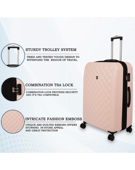 Buy Pink Luggage Trolley Bags for Men by It Luggage Online Ajio