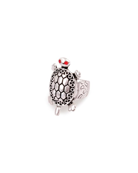 Sterling Silver Turtle Ring — The Gem Shop
