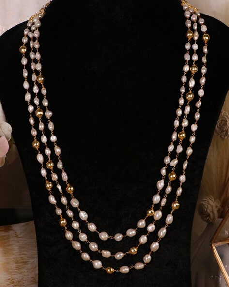 Pearl step deals necklace