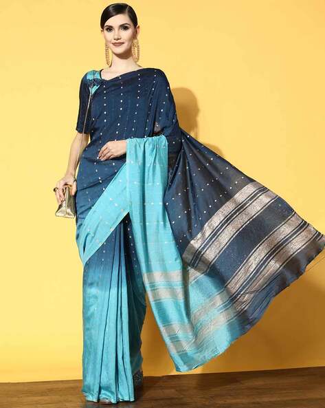 ARRIVA FAB Tie & Dye Banarasi Cotton Saree