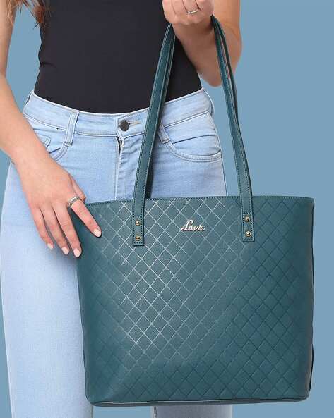 Buy LAVIE Women Blue Handbag P BLUE Online @ Best Price in India |  Flipkart.com