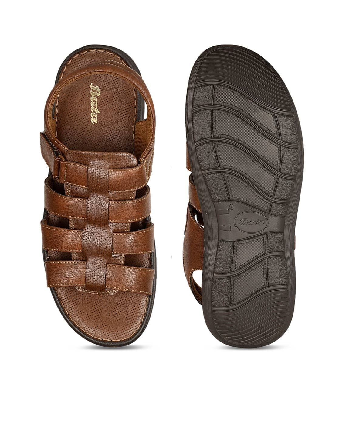 Buy Brown Sandals for Men by Bata Online | Ajio.com