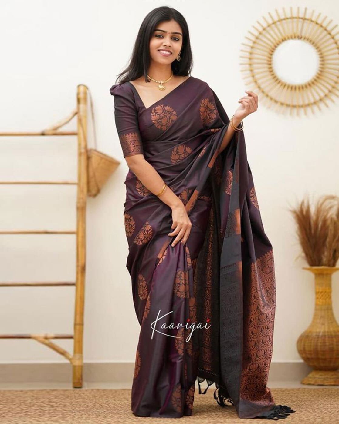 Buy Multicoloured Sarees for Women by Saadhvi Online | Ajio.com