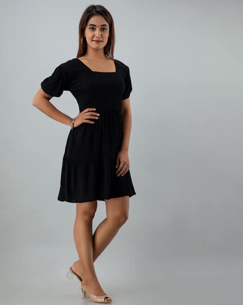 トップス Andmary Rhoda flare mini dress ANDMARY】Rhoda flare mini dress