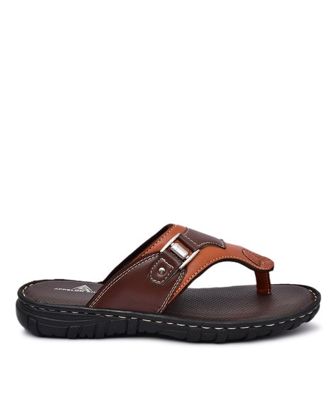 Buy Tan Flip Flop Slippers for Men by APPELON SHOES Online