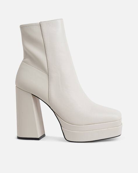 aldo platform heeled boots