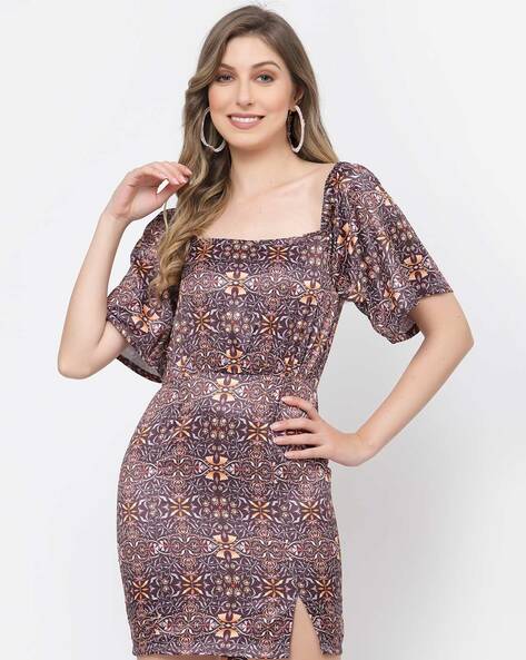 Buy Purple Dresses for Women by SAM Online | Ajio.com