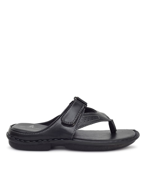 Thong Strap Velcro Fastening Flip Flops