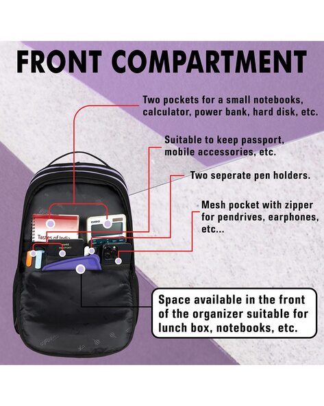 Buy Black Backpacks for Men by F Gear Online