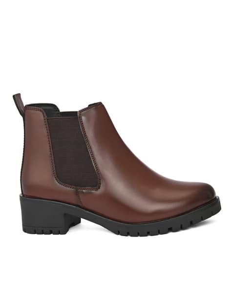 Slip-On Ankle-Length Chelsea Boots
