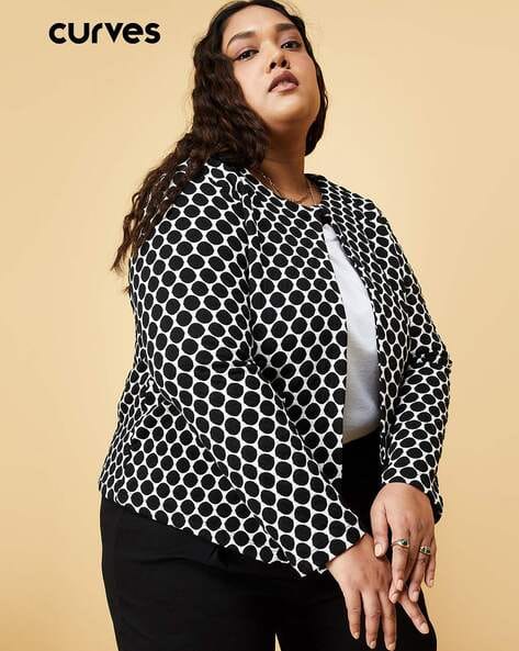 Buy Black White Jackets Coats for Women by MAX Online