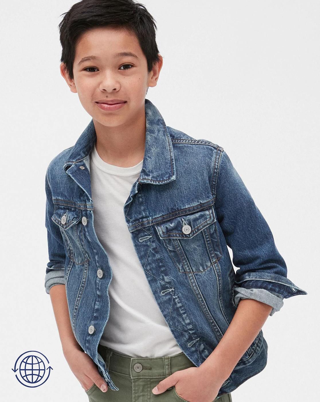 Buy Light Blue Jackets & Coats for Boys by TALES & STORIES Online | Ajio.com