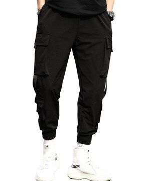 Black MultiPocket Cargo Pants  Jennie  BlackPink  Fashion Chingu