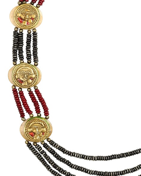Mens Tribal Jewelry: Tiger Eye Spacer Beads Necklace With Pendant With 6mm  Black Beads And Stones From Nylonshan, $7.76 | DHgate.Com
