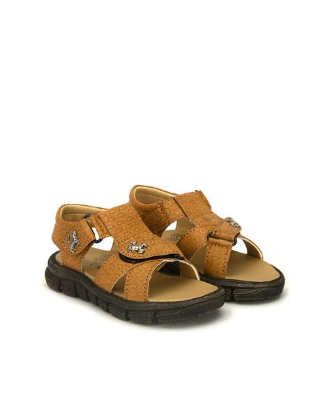 Buy Tan Sandals for Boys by STEFENS Online