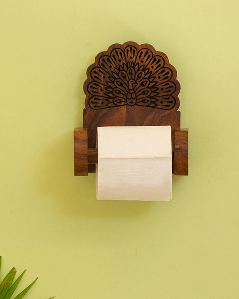 Yellow toilet roll holder. official online shop.