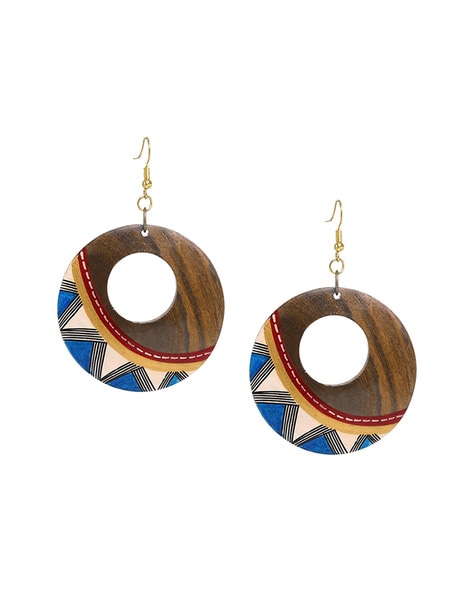 Beads Beach Jewelry Gold Hoop Earrings Asymmetrical Earrings Female Earrings  Bohemian Earrings – the best products in the Joom Geek online store