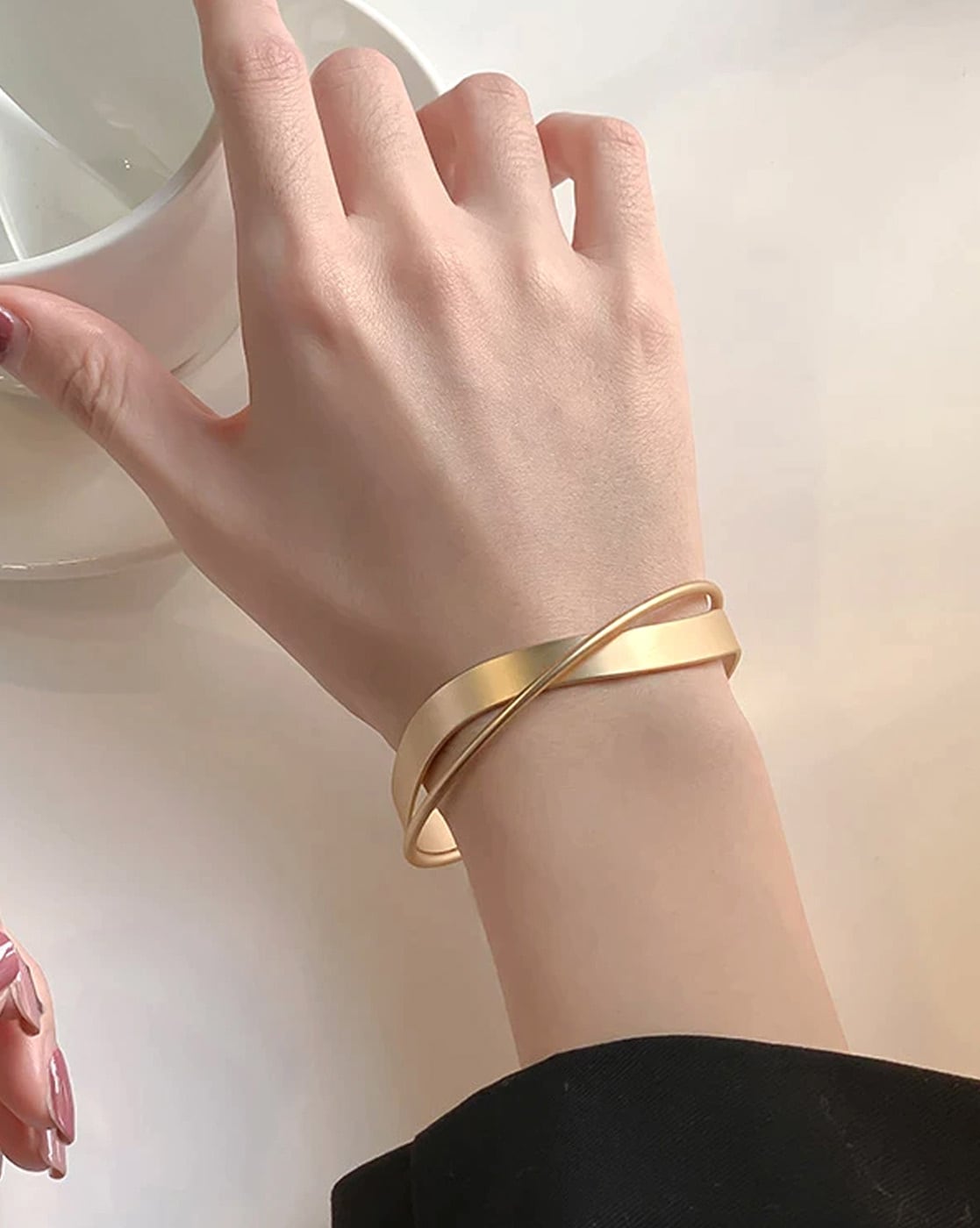 1 Gram Daily Wear Bracelet Kada Gold Finish – Hayagi