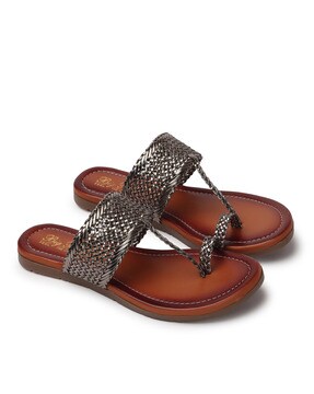 Party wear flat sandals