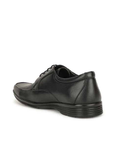 Lace-Up Formal Shoes with Square-Toe