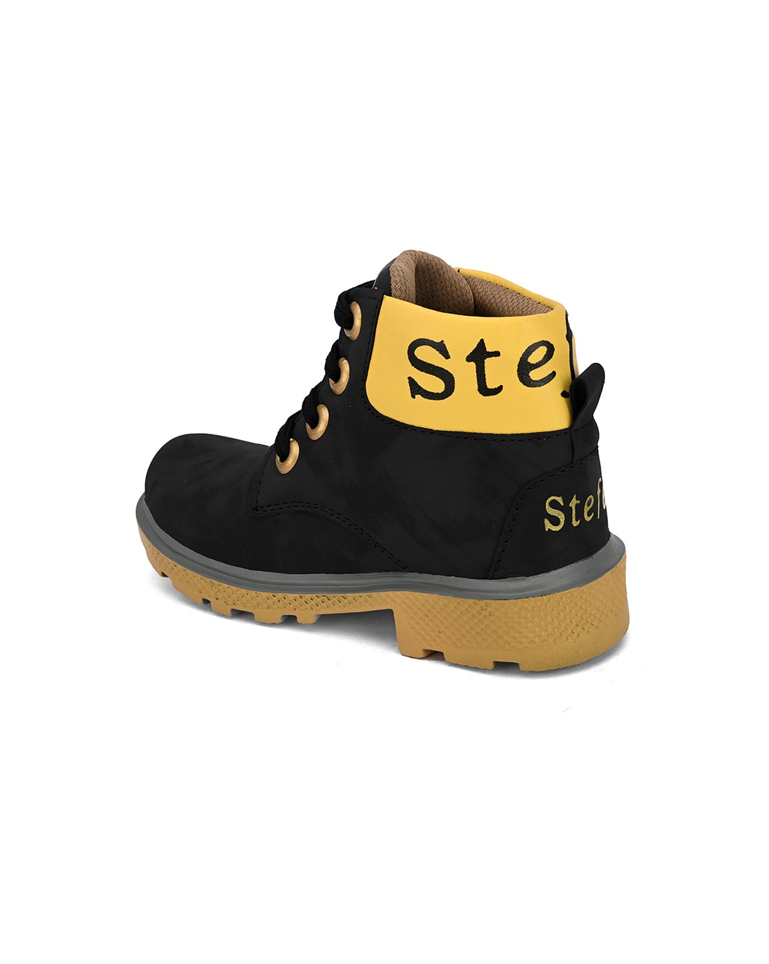 Buy Black Shoes for Boys by STEFENS Online | Ajio.com