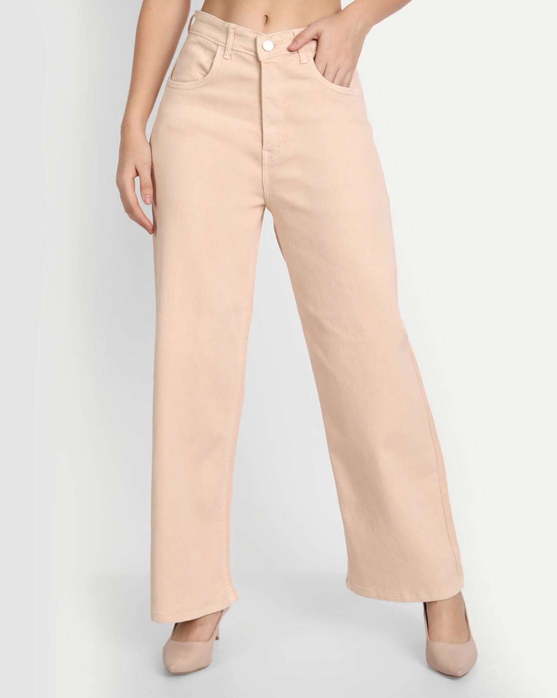 Wide leg hot sale jeans zalando