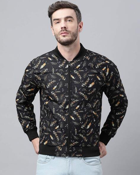 Buy HRX By Hrithik Roshan Men Black & Grey Camouflage Printed Running Bomber  Jacket - Jackets for Men 4453300 | Myntra