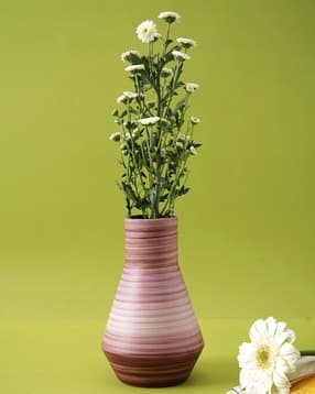 Striped Flower-Vase