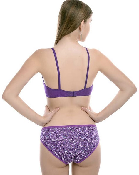 Buy Purple Lingerie Sets for Women by AAMARSH Online