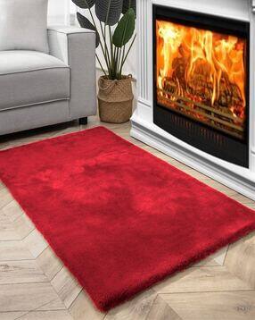 luxehome international Rebbit Fur Rectangle Shape Carpet-picture-41