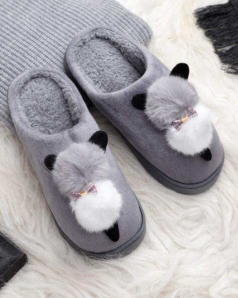 Buy Grey Flip Flop Slippers for Women by KAPANI FASHION Online