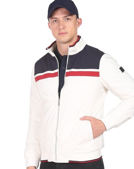 Off white sports jacket hot sale