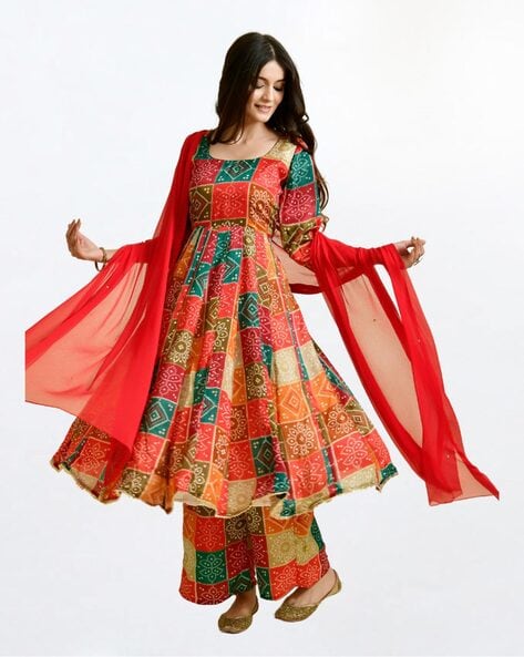 Ajio clearance anarkali suits