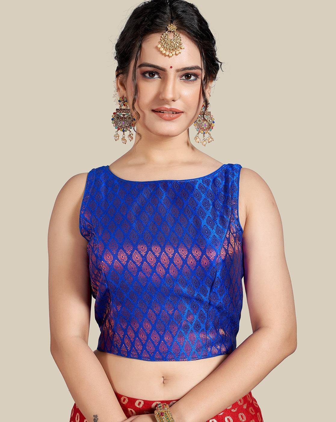Buy Blue Blouses for Women by Himrise Online | Ajio.com