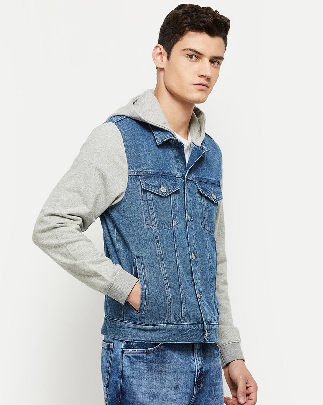 Beautyfine Men's Hoodie Jean Jacket Coat Fashion Vietnam | Ubuy