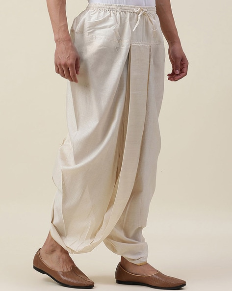 Buy White Pyjamas & Churidars for Men by Fabindia Online | Ajio.com