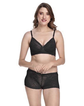 Buy Black Lingerie Sets for Women by CUP'S-IN Online
