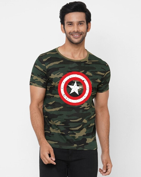 Captain america 2025 t shirt flipkart