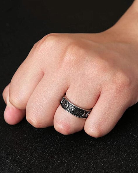 Hand Carved Gothic Ring - Men's Jewelry | Lazaro SoHo
