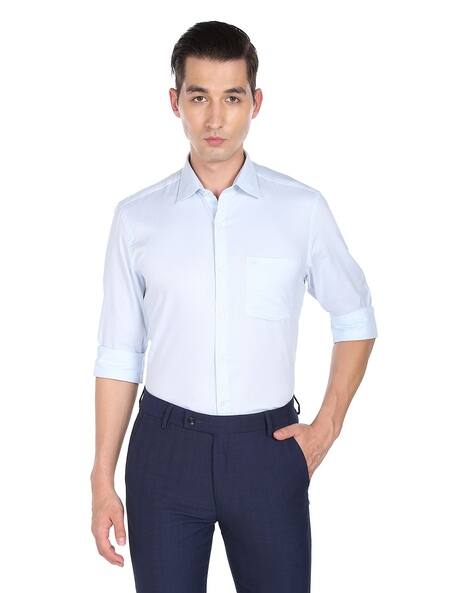 ARROW Cotton Shirt with Patch Pocket