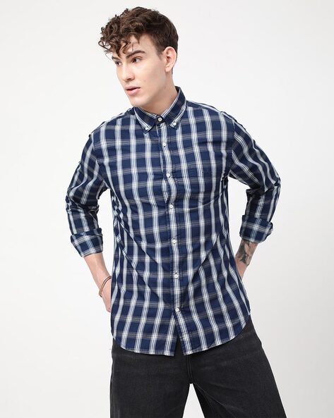 Gant Checked Shirt with Patch Pocket