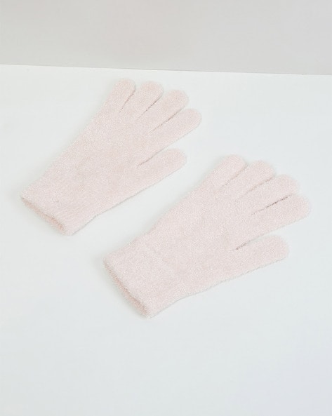 Nude Pink Gloves & Masks for Women by MAX Online | Ajio.com