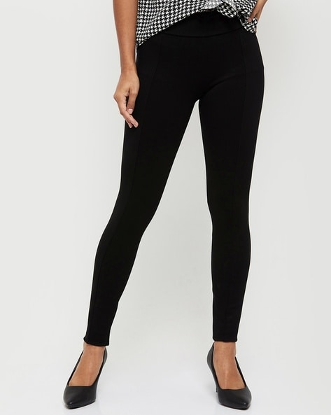 Buy Black Trousers & Pants for Women by max Online