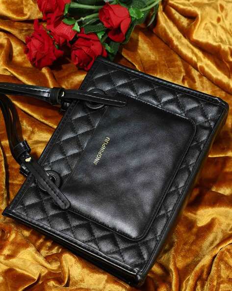 CHANEL Paris Limited Small Chain Shoulder Bag Black Quilted Flap L91 –  hannari-shop