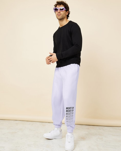 Buy Purple Track Pants for Men by Styli Online