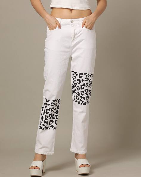 FREEHAND High-Rise Straight Fit Jeans