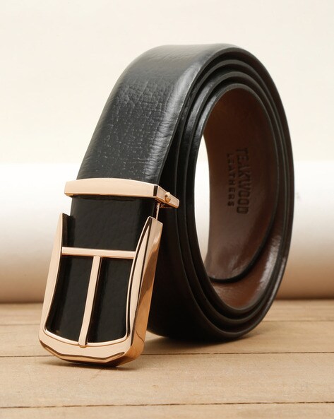 Reversible London Check And Leather Belt Online, SAVE 32