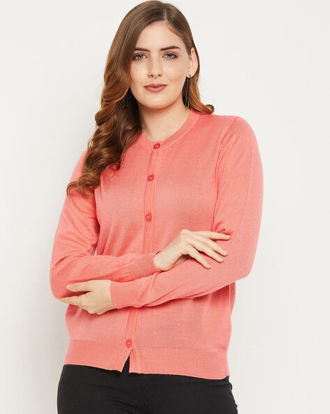 Buy Women's Pink Cardigans Online